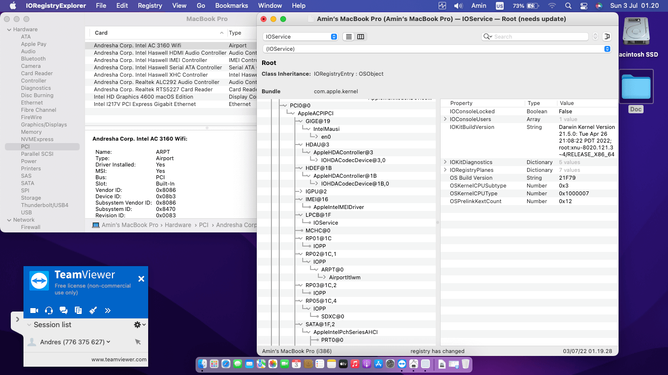 Lenovo Thinkpad L440 2nd [Haswell   Intel HD 4600 + PS2 SMBUS]   OpenCore 10